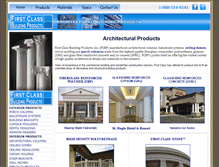 Tablet Screenshot of firstclassbp.com